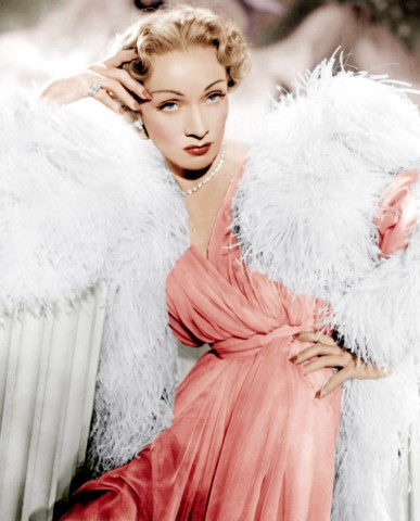 Marlene Dietrich in Dior