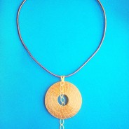 Las joyas artesanales de oro vegetal de Vera Navarro